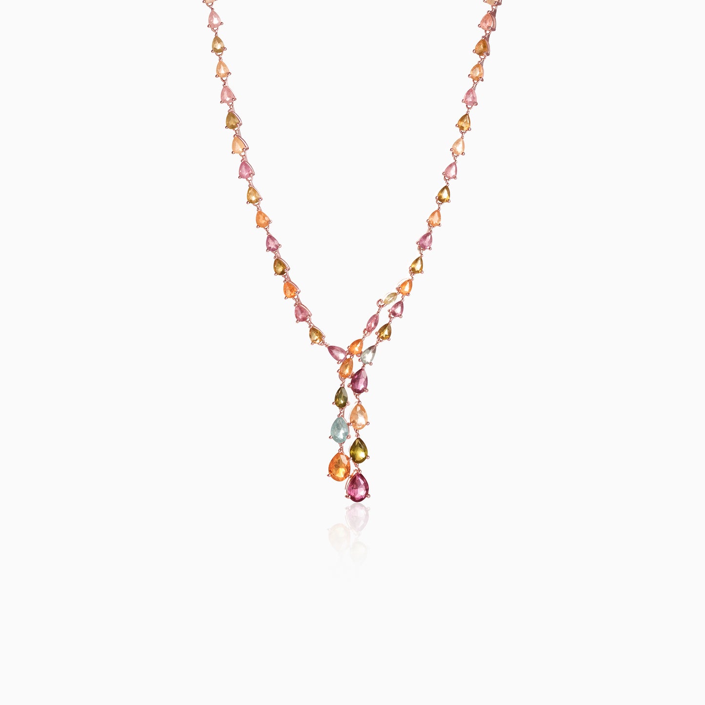 Cascade Colorfall Tourmaline Necklace