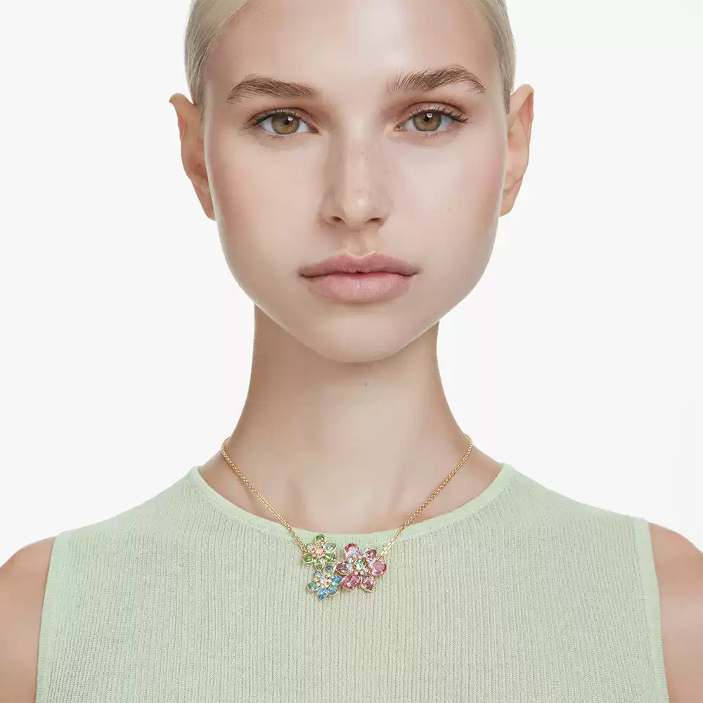Bloom Floral Trio Necklace