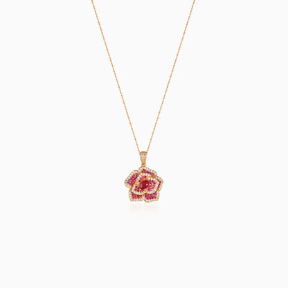 Eternal Bloom Rose Necklace