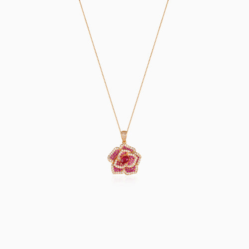 Eternal Bloom Rose Necklace