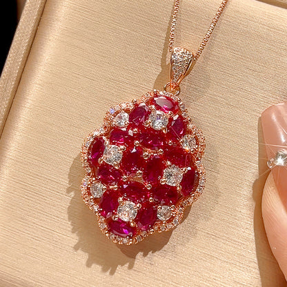 Radiant Rose Cloud Necklace