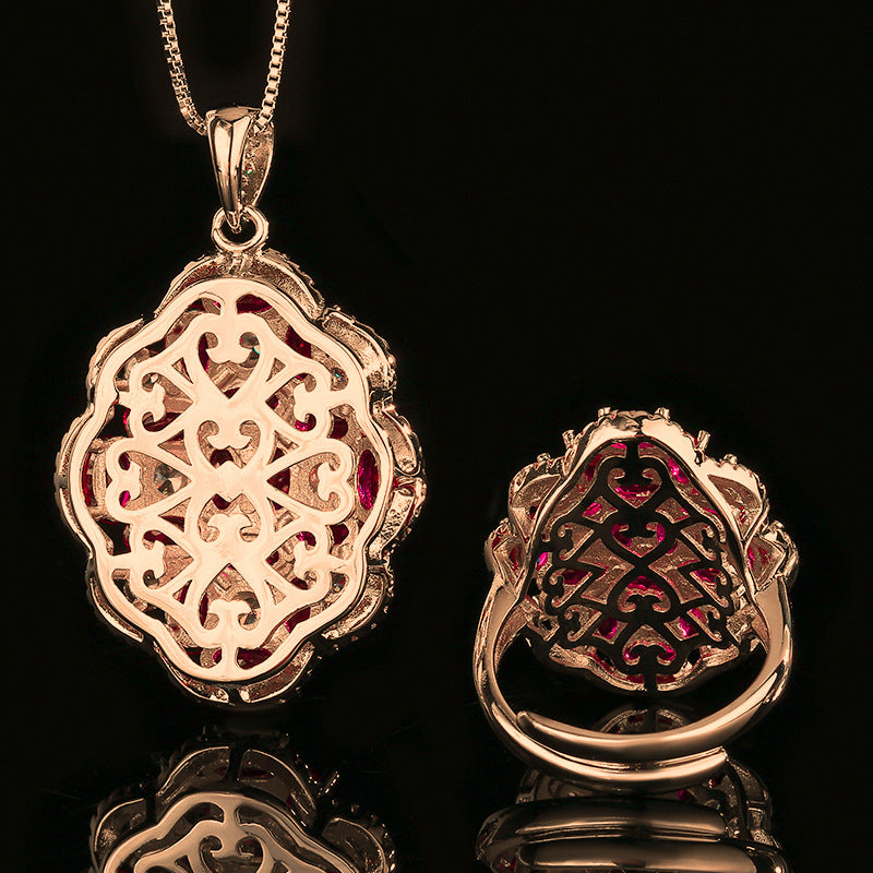 Radiant Rose Cloud Ring