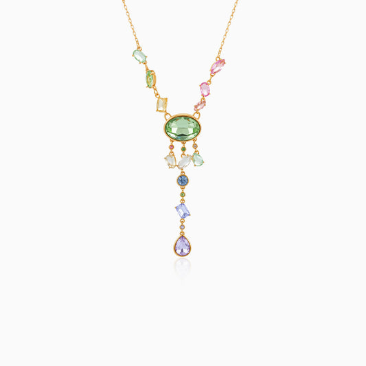 Aurora Cascade Pendant Necklace