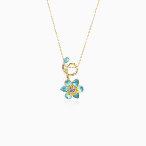 Petal Bloom Earrings Necklace