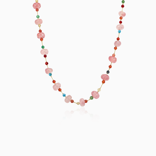 Earth Tone Gemstone Nacklace