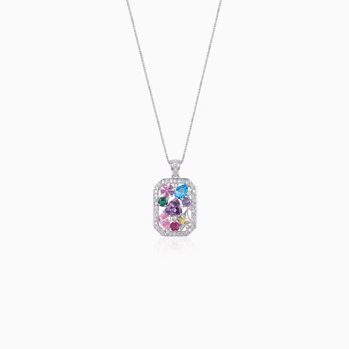 Geometric Color Necklace