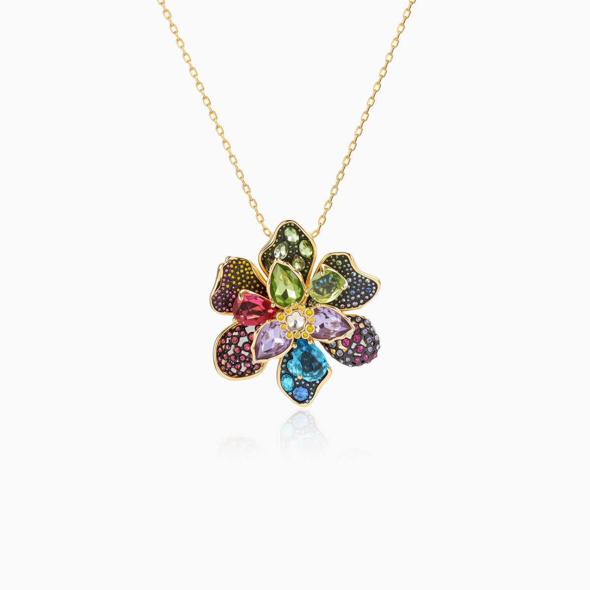 Kaleidoscope Vivid Bloom Necklace