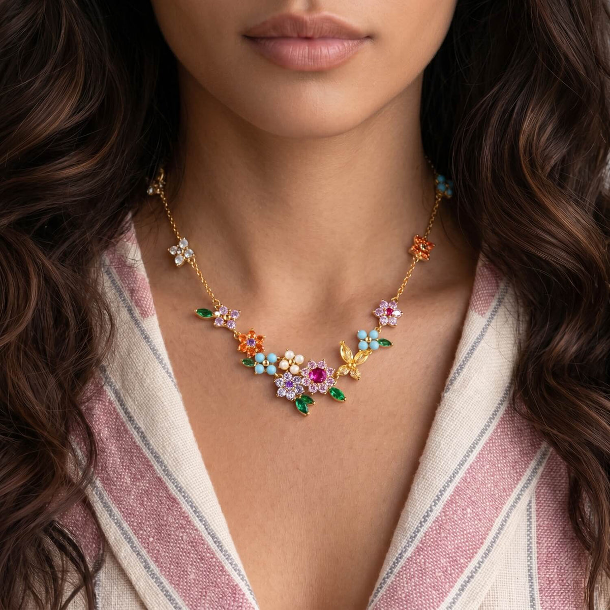 Wildflower Vine Necklace