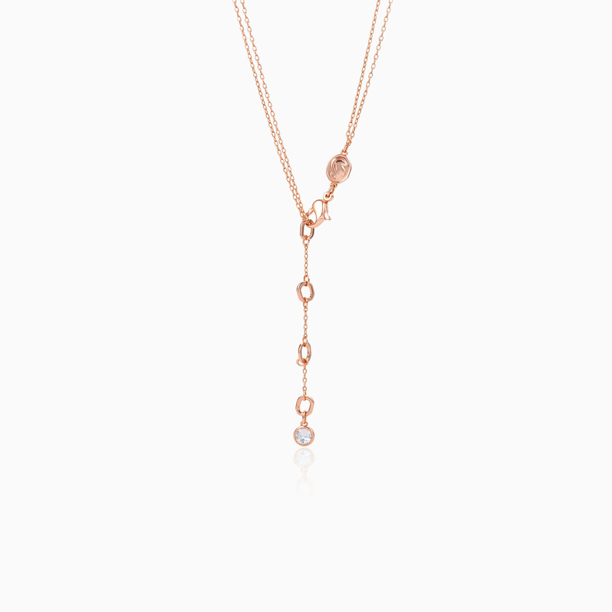 Sparking Heart Layered Necklace