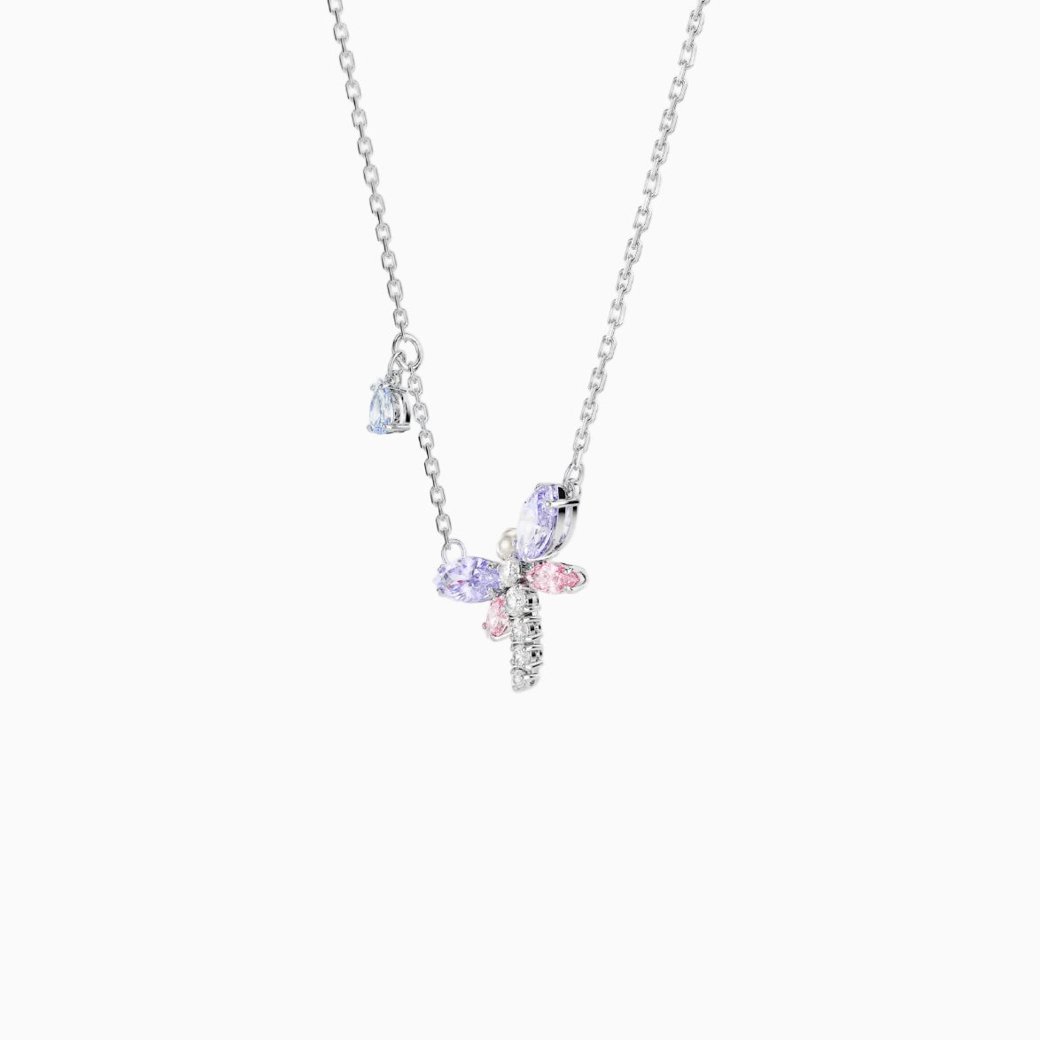 Pastel Dragonfly Necklace