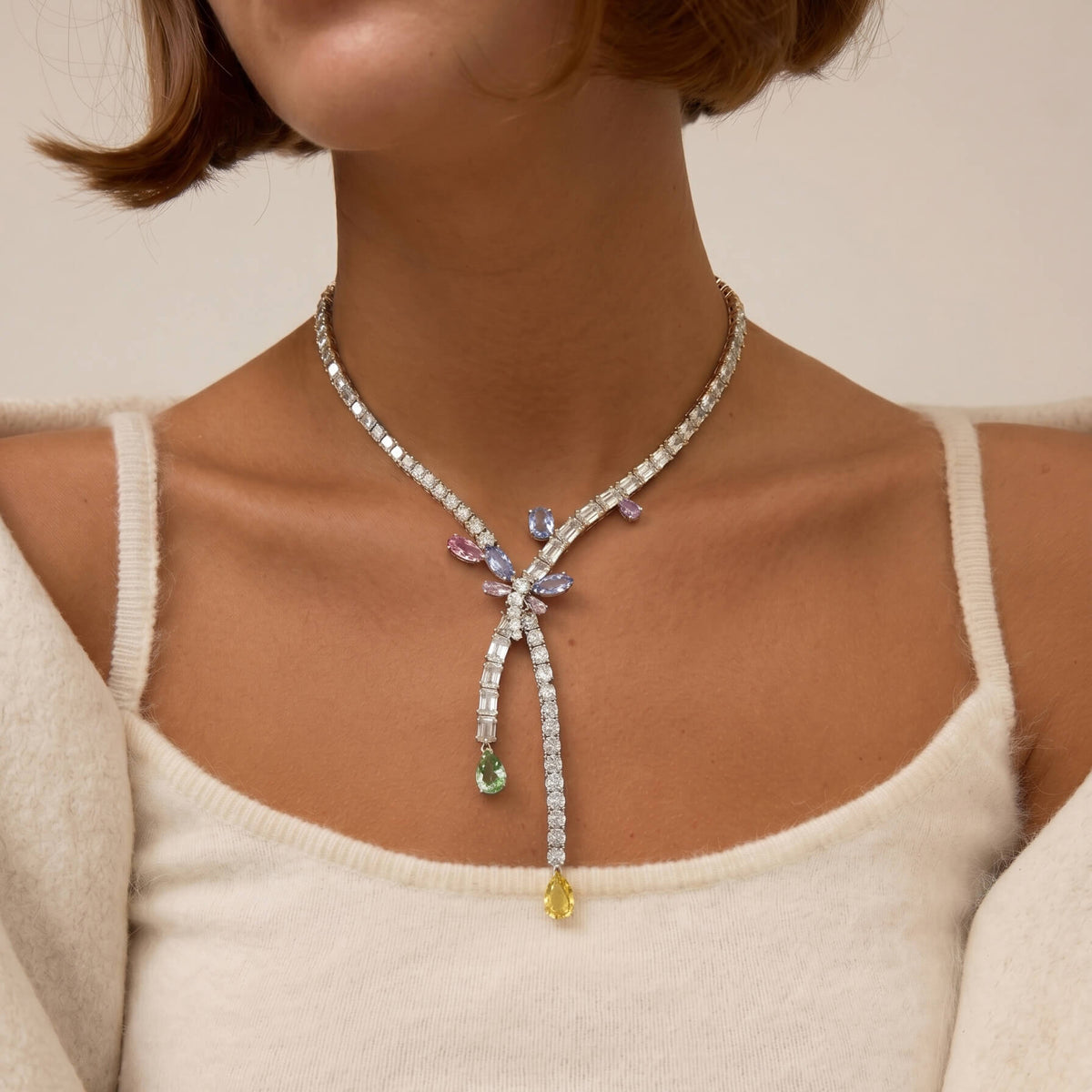 Pastel Luna Necklace