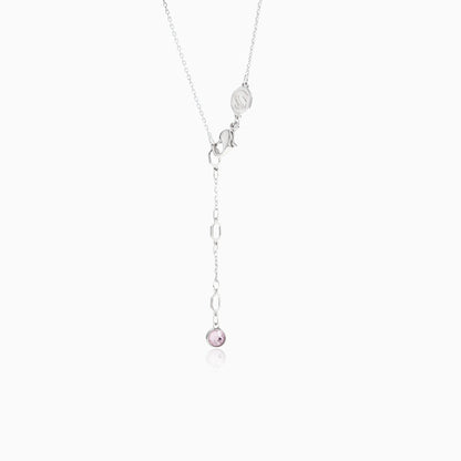 Linear Geometric Necklace