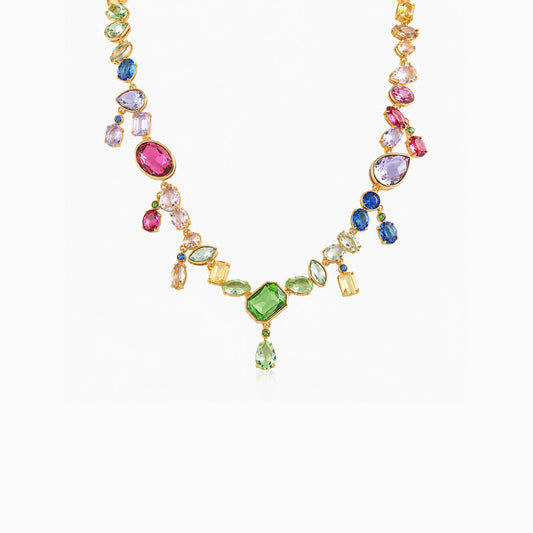 Aurora Cascade Gemfall Necklace