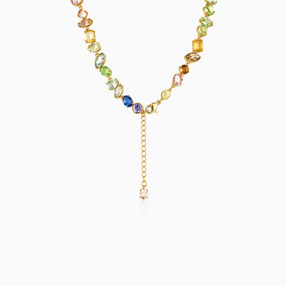 Aurora Cascade Gemfall Necklace