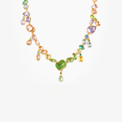 Aurora Cascade Gemfall Necklace