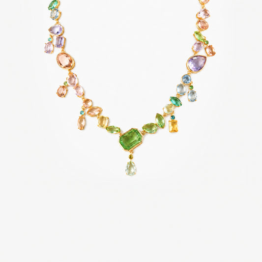Aurora Cascade Gemfall Necklace