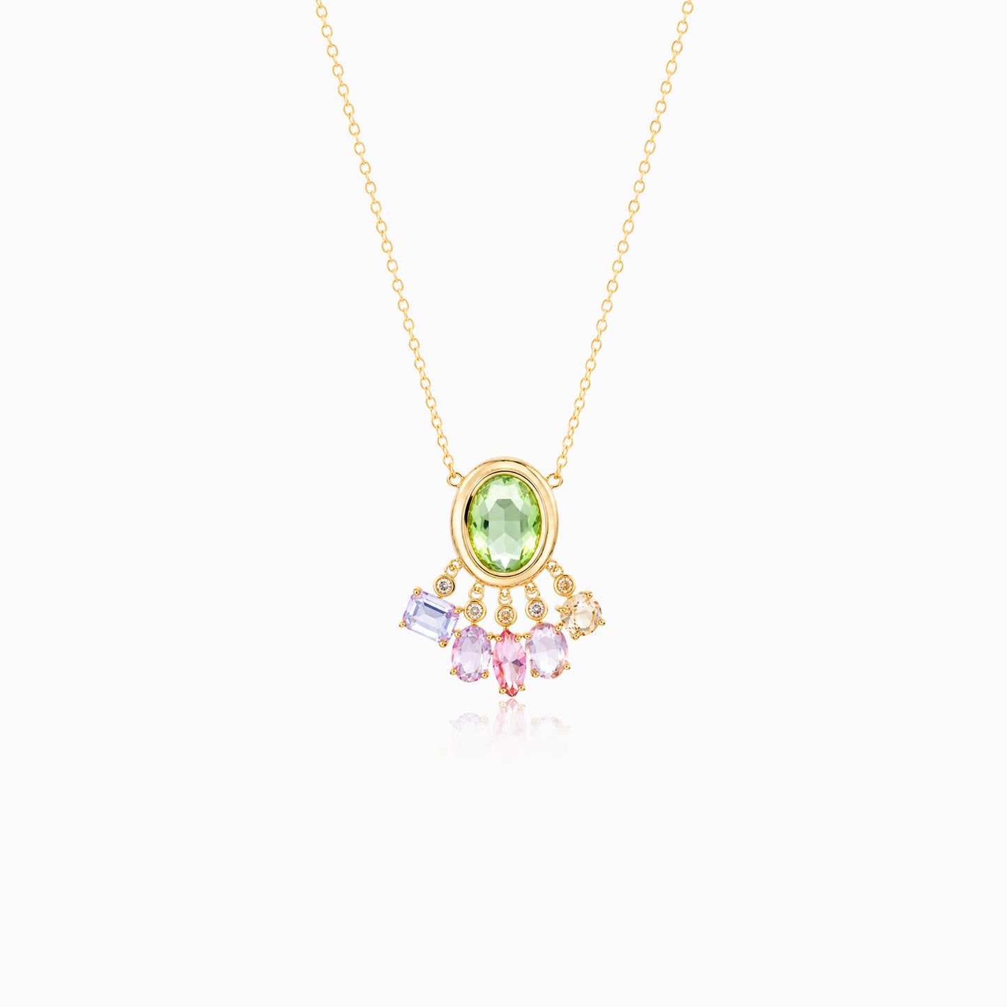Aurora Cascade Tassel Necklace
