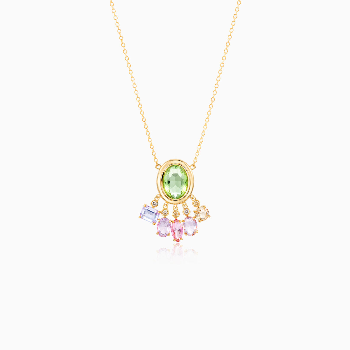 Aurora Cascade Tassel Necklace