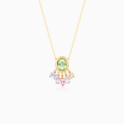 Aurora Cascade Tassel Necklace