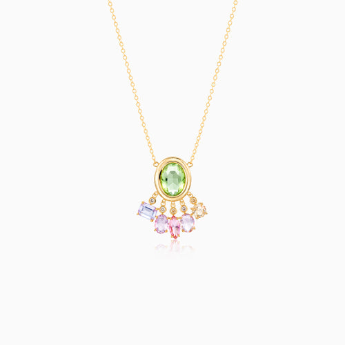 Aurora Cascade Tassel Necklace