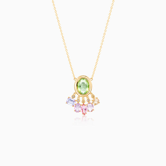 Aurora Cascade Tassel Necklace