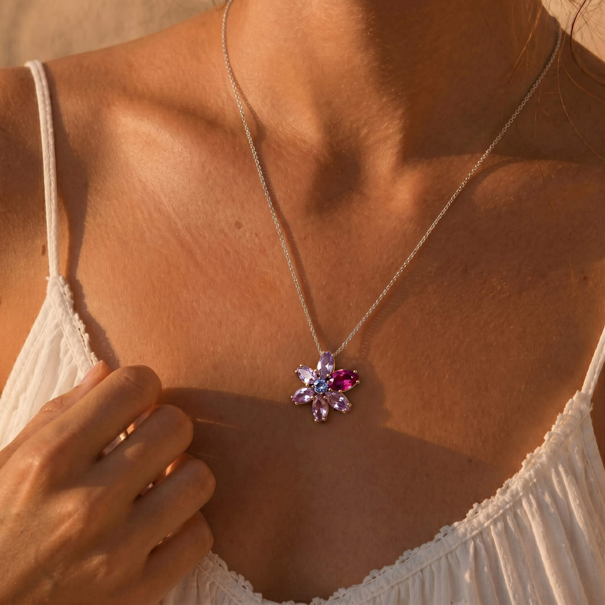 Pastel Pink Necklace