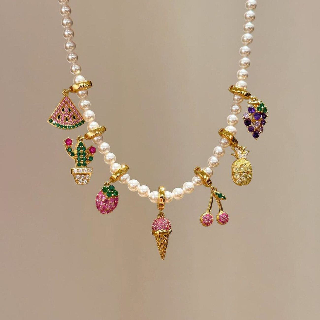 Tropical Playful Necklace
