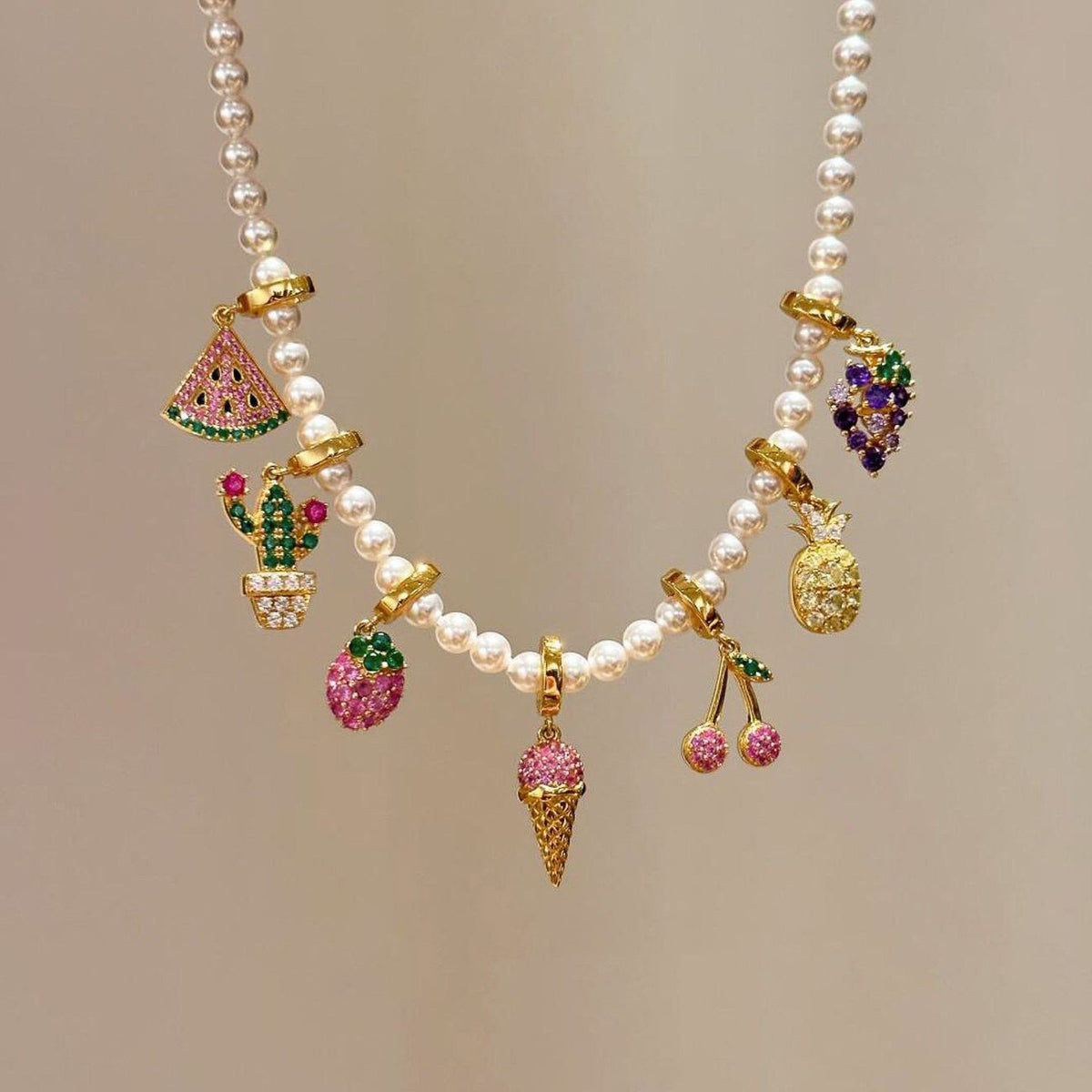 Tropical Playful Necklace