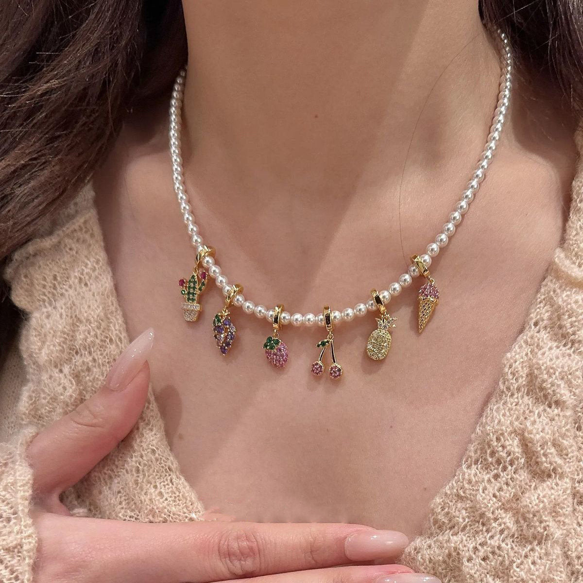 Tropical Playful Necklace