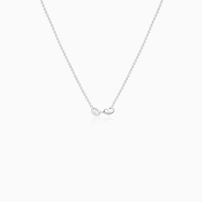 Ice Blue Floral Necklace