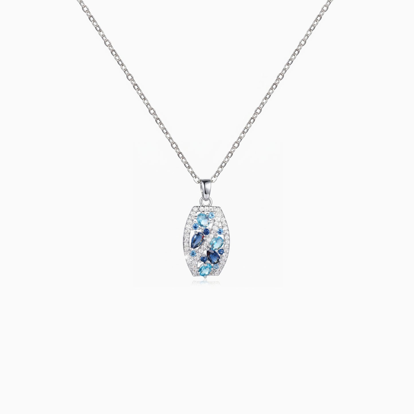 Blue Tide Ocean Pendant