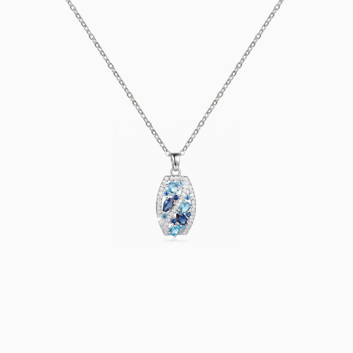 Blue Tide Ocean Pendant