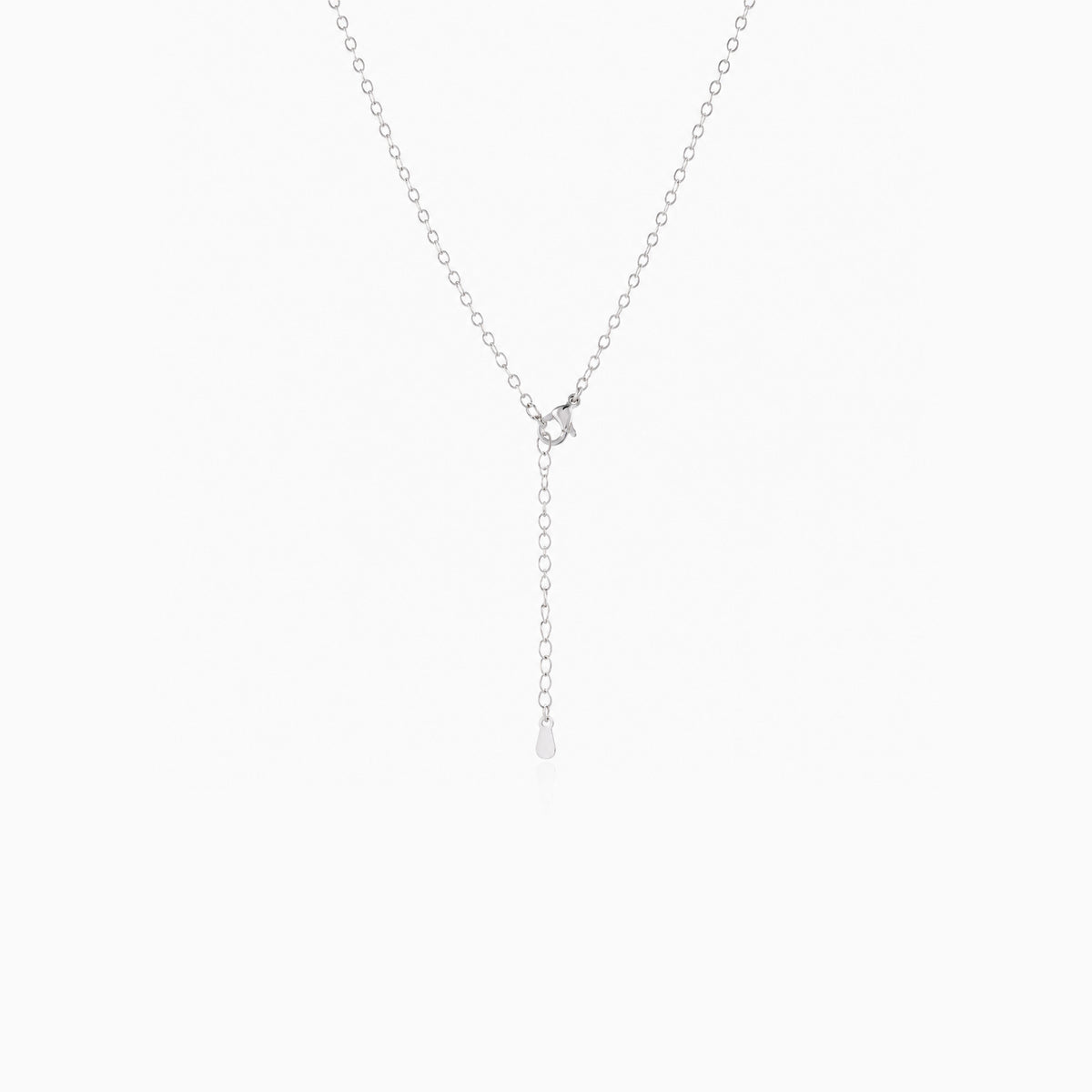 Pink Violet Y Necklace