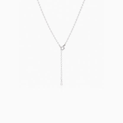 Pink Violet Y Necklace