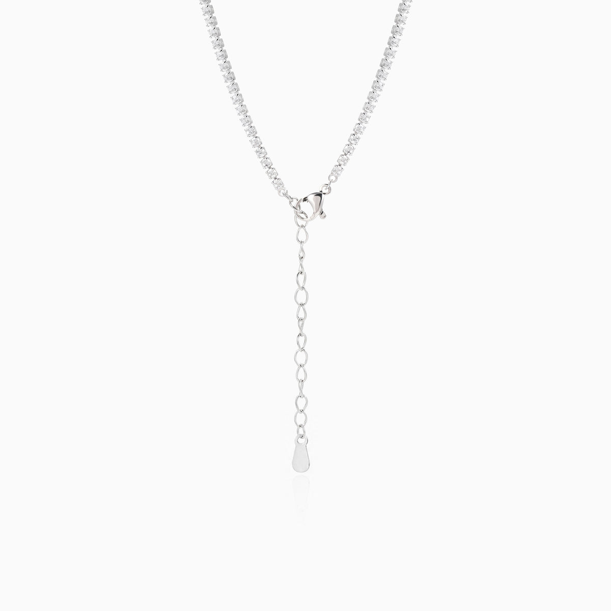 Pink Radiant Heart Necklace