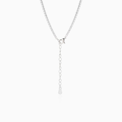 Pink Radiant Heart Necklace