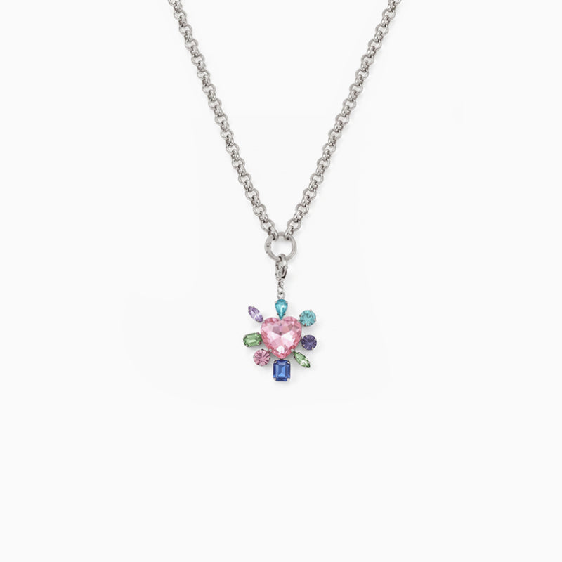 Pastel Prism Burst Necklace