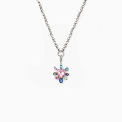 Pastel Prism Burst Necklace