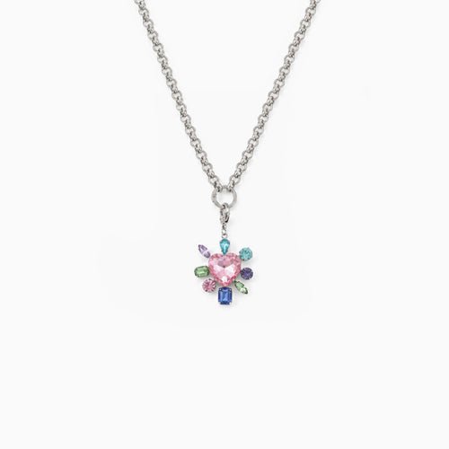Pastel Prism Burst Necklace