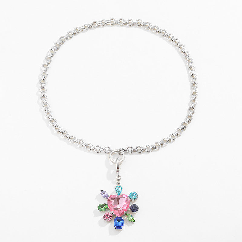 Pastel Prism Burst Necklace