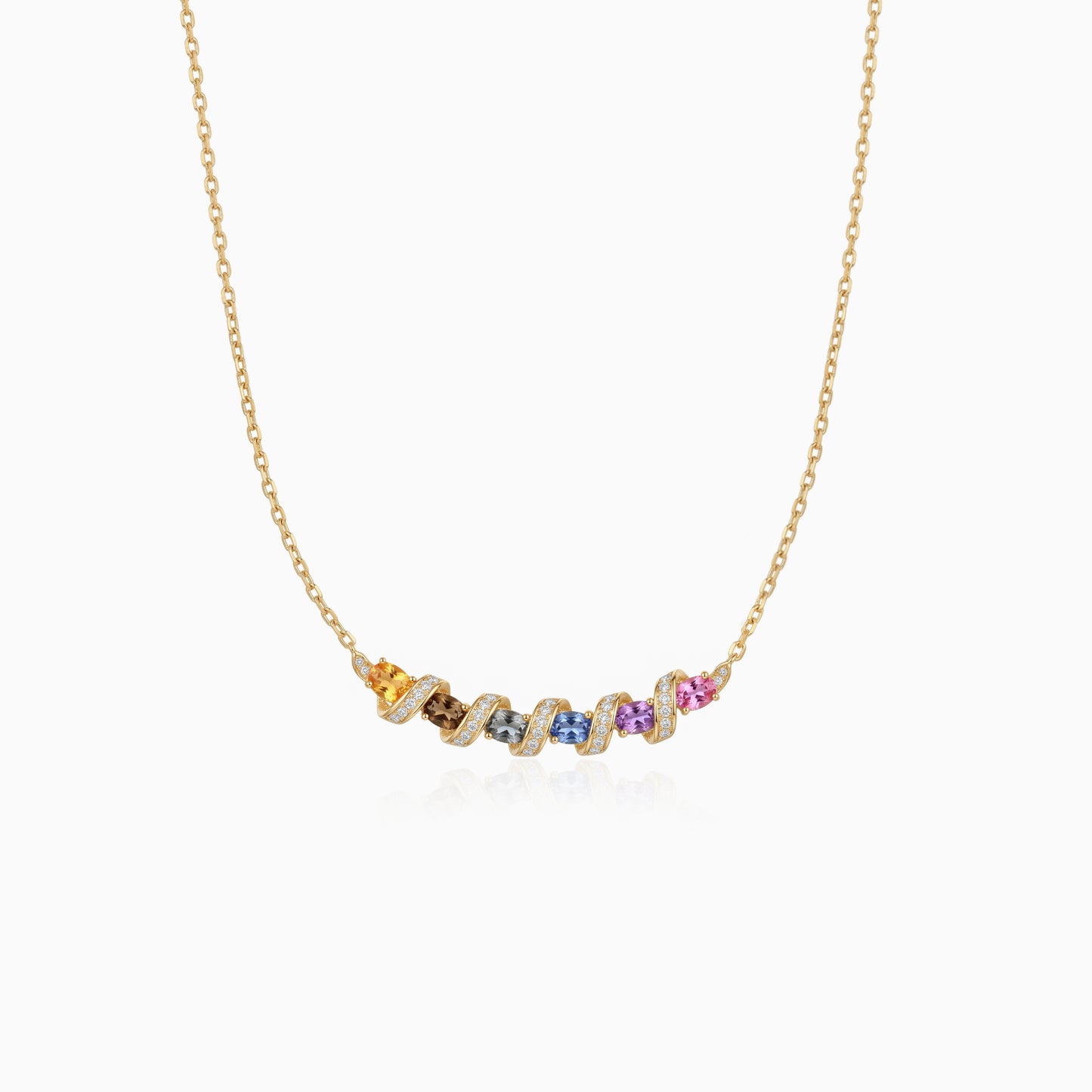 Twisted Wave Necklace