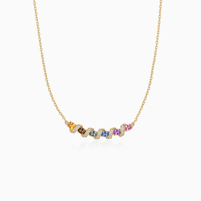 Twisted Wave Necklace