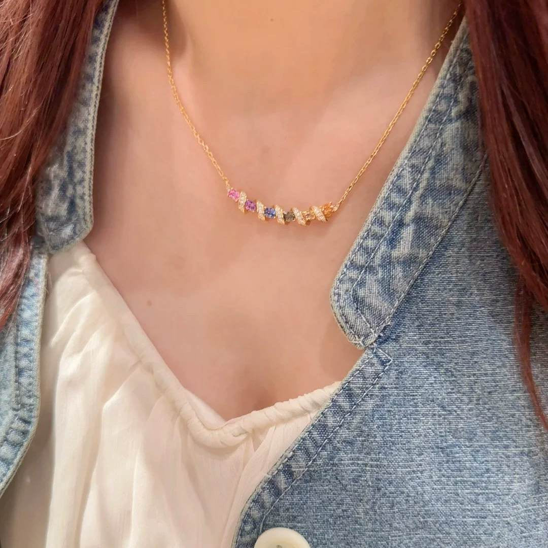 Twisted Wave Necklace
