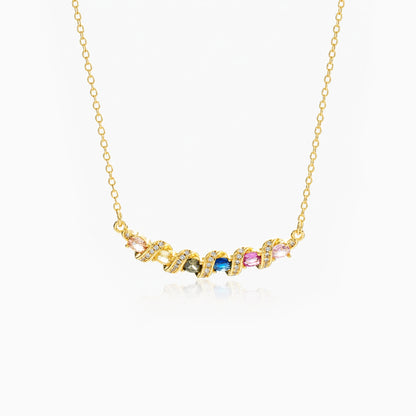 Twisted Wave Necklace