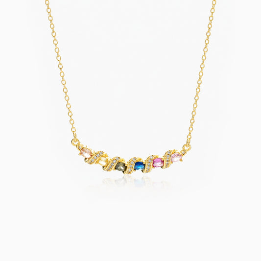 Twisted Wave Necklace