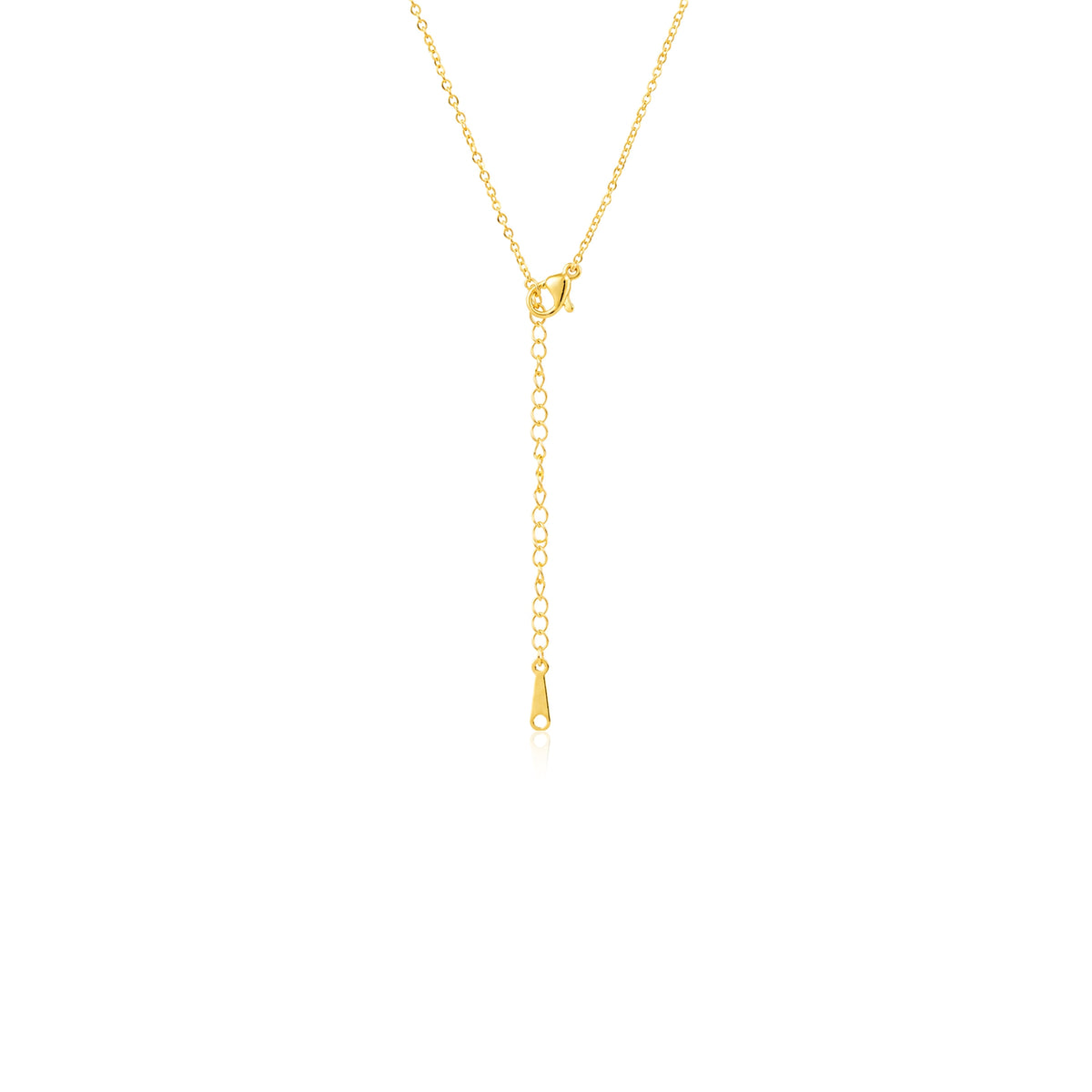 Blue Fringe Necklace