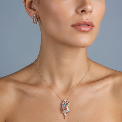 Tropical Cluster Necklace