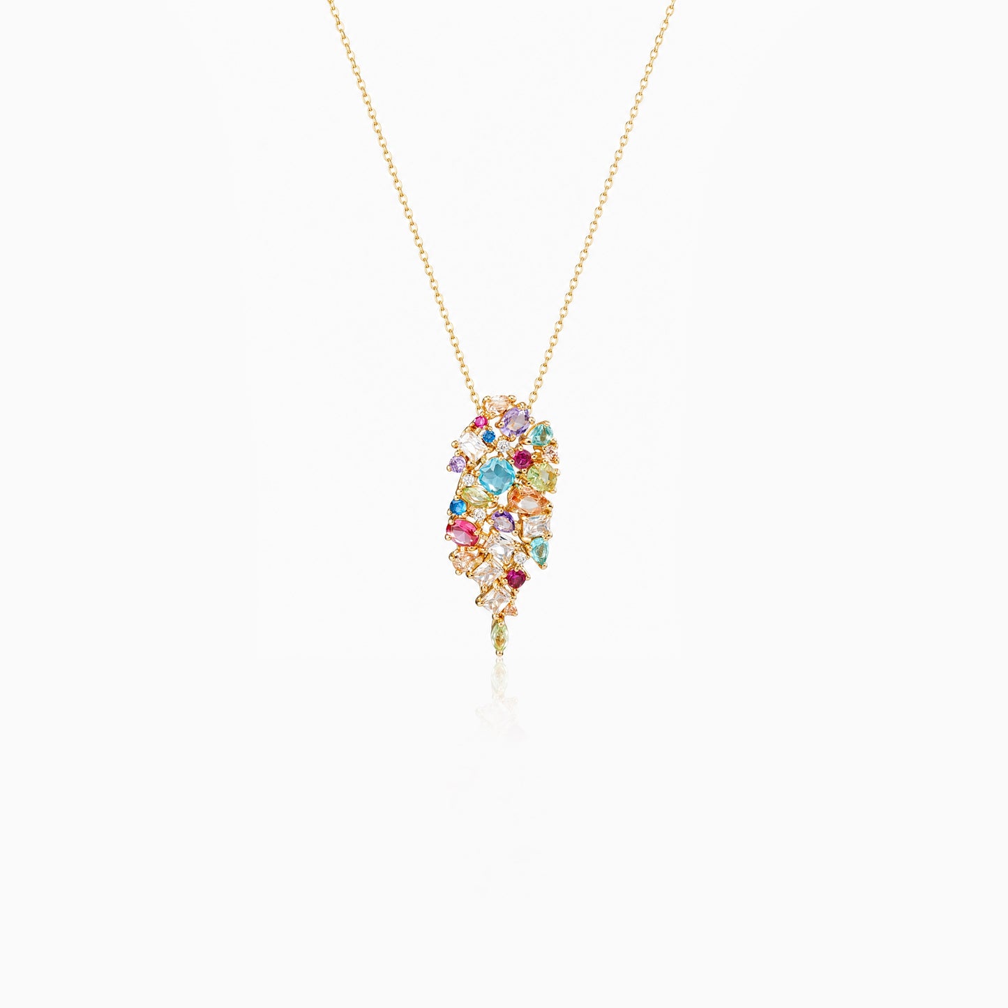 Tropical Cluster Necklace