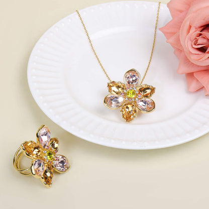 Sunlit Floral Necklace