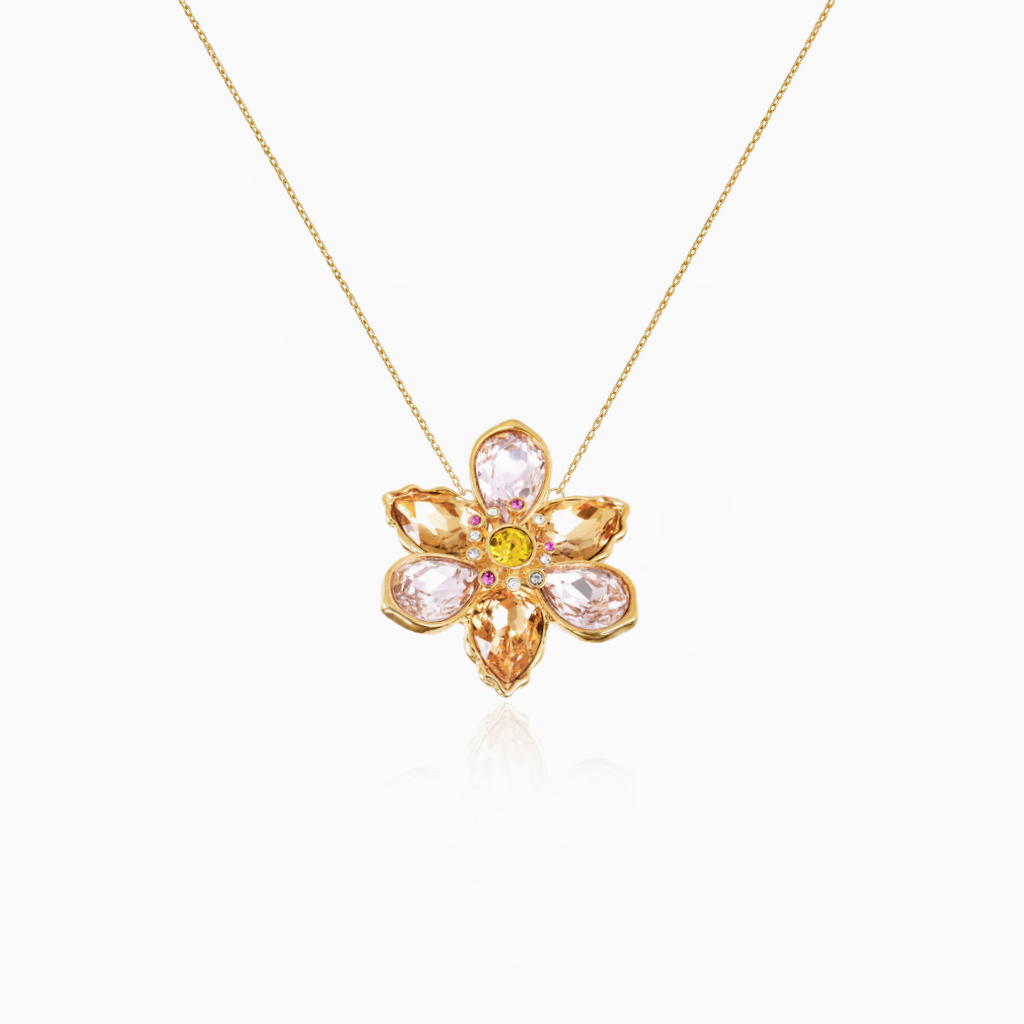 Sunlit Floral Necklace